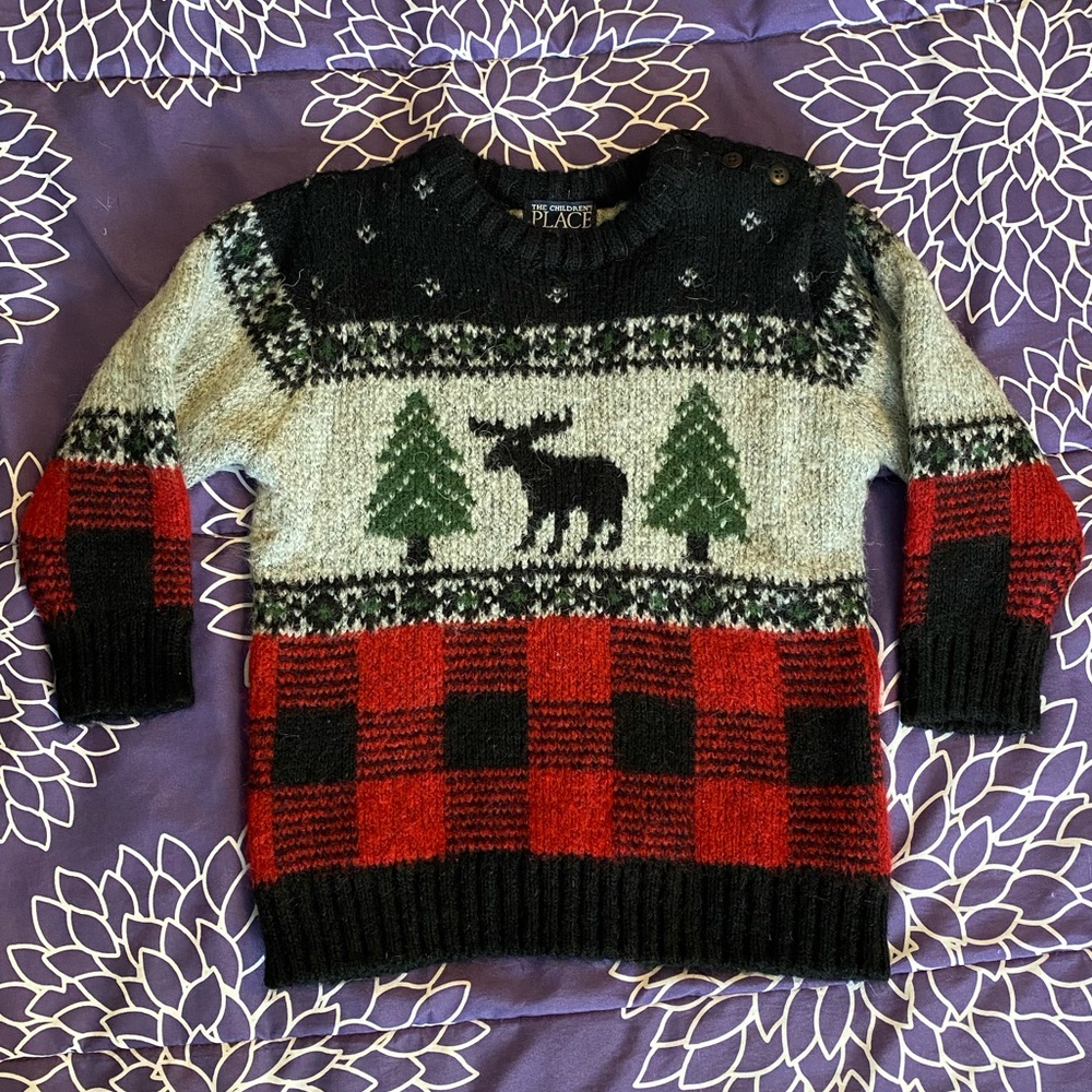 Christmas sweater size 3T